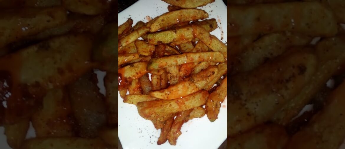 French fries recipe by Zainab food with kitchen