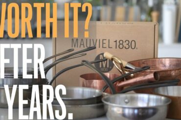 My opinion using Mauviel stainless steel M'cook series for 2 years on the channel