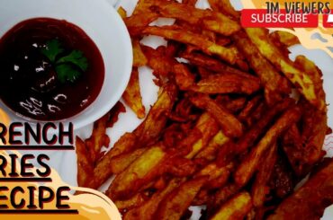 spicy French fries Recipe | aloo ki chips Recipe | by Fatima food channel