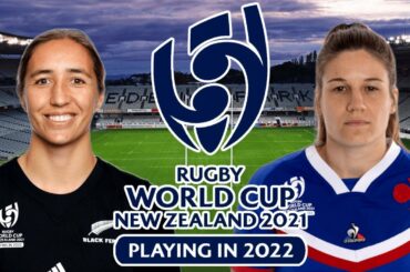 NEW ZEALAND vs FRANCE Women’s Rugby World Cup 2022 Semi FINAL Live Commentary