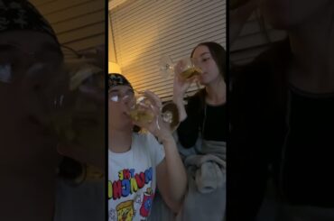 Wine and French tips. Can it get any classier?