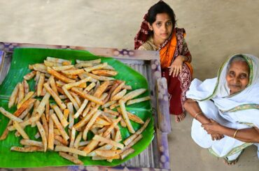 How to Make Crispy French Fries Recipe | Homemade Perfect French Fries Recipe by Limu & Grandmother
