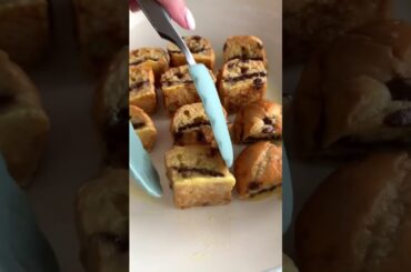 Amazing Nutella stuffed brioche french toast rolls!