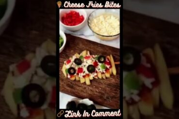 Cheese Fries Bites - French Fries - How to Make Cheese Fries  #shorts #viral #how #fries