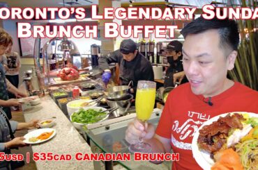 Toronto's Legendary Sunday Brunch Buffet!