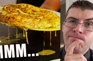 Pro Chef Reacts.. To Adam Ragusea SPANISH Omelettes