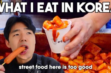 What I Eat in KOREA (EP. 3): Street Food, Convenience Store Snacks, & the Best Ice Cream in Gangnam