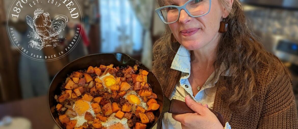 Easy Sweet Potato Hash | Breakfast for Dinner