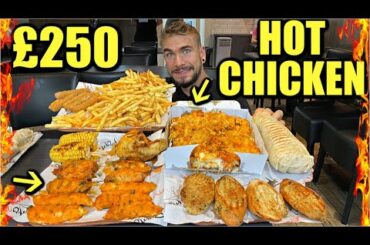 MASSIVE SPICY CHICKEN CHALLENGE (ONLY BEATEN ONCE) | Scotland's "Cheeky" Peri Peri Chicken Challenge
