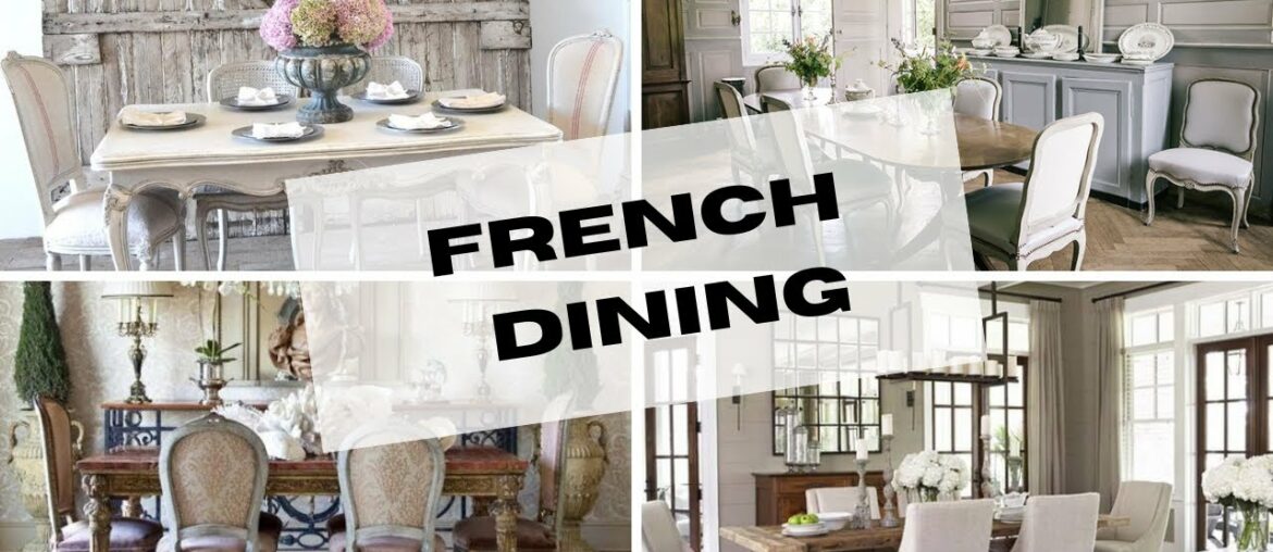French Dining Rooms Home Decor | And Then There Was Style