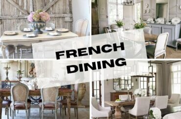 French Dining Rooms Home Decor | And Then There Was Style