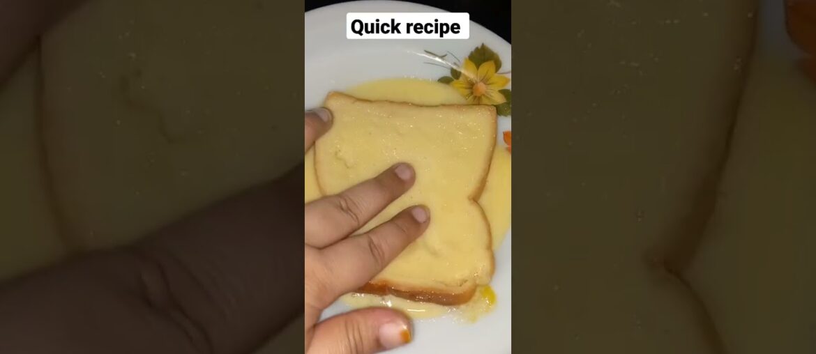 #shorts Quick French toast recipe #frenchtoast #tasty #breakfastrecipe #viralshort #recipe #trending