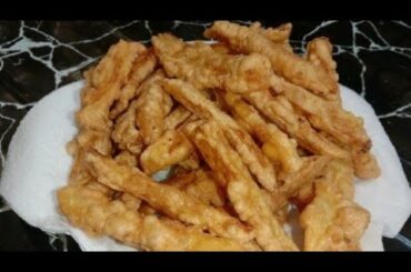 Easy Egg French Fries Recipe | How To Make Crispy Egg Snacks   Recipe | Potato Recipe