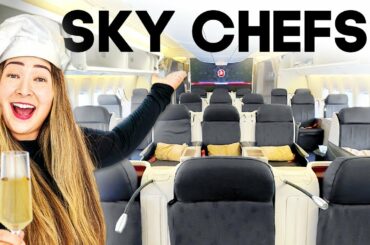 Flying the World's Most DELICIOUS Business Class!