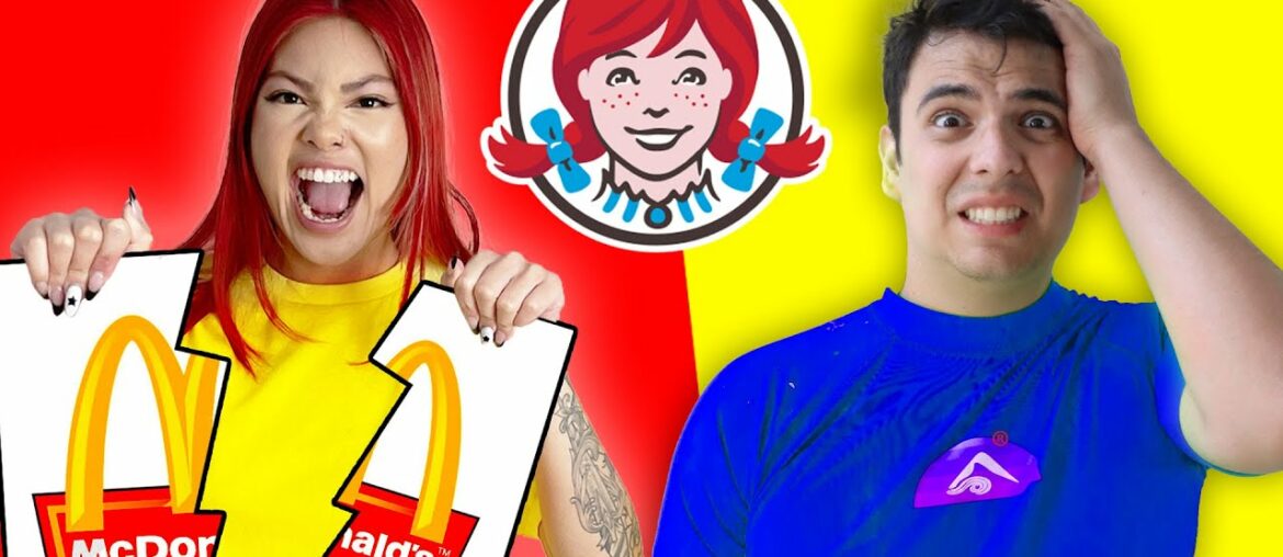 WE BUILT A REAL RESTAURANT AT HOME | MCDONALDS VS WENDY CHALLENGE BY SWEEDEE
