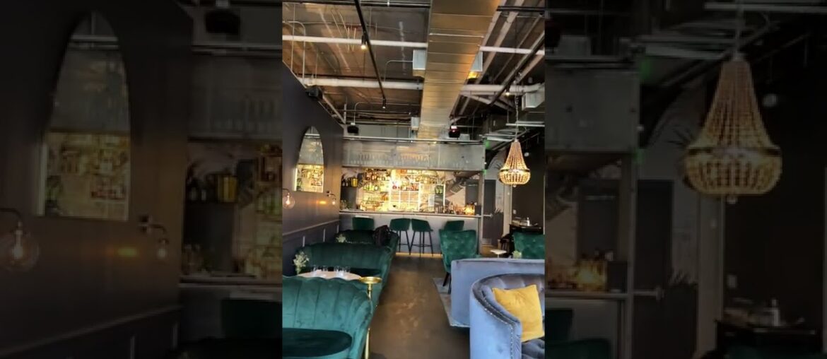 Inside Au Feu Brasserie in Wash Park Denver