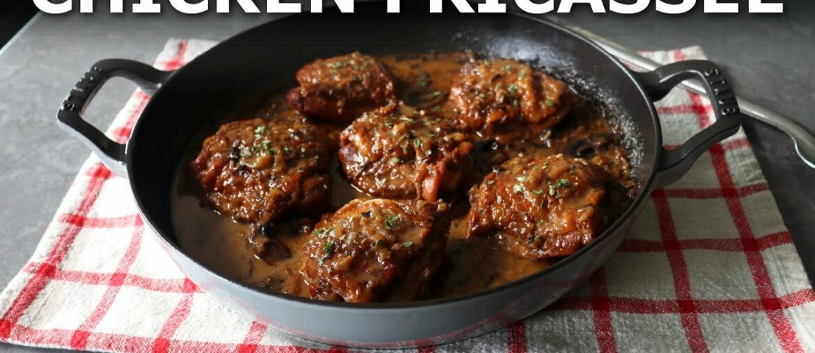 Chef John’s Chicken Fricassee – Classic French Chicken Recipe – Food Wishes Chef John’s Chicken Fricassee - Classic French Chicken Recipe - Food Wishes