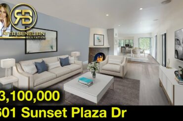 1601 Sunset Plaza Dr | Hollywood Hills | West Hollywood | Rita Benelian | For Sale