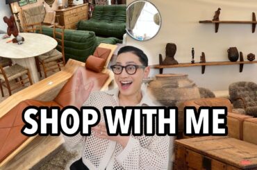 ANTIQUE & VINTAGE DECOR * FURNITURE SHOPPING AT ROUND TOP TEXAS