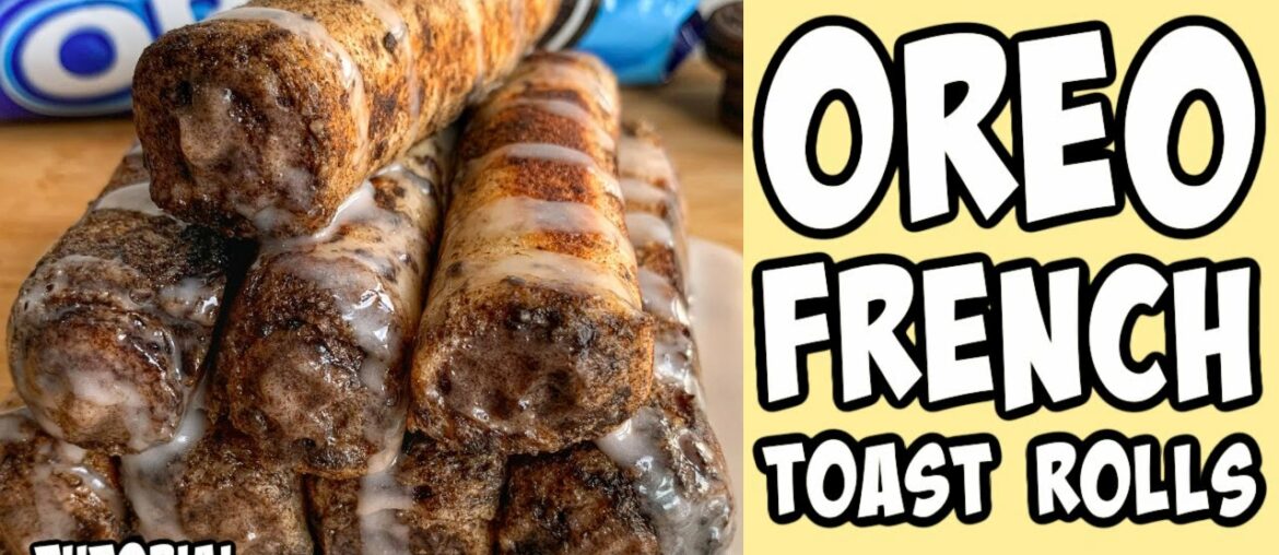 Oreo French Toast Rolls Recipe tutorial #Shorts Oreo French Toast Rolls Recipe tutorial #Shorts