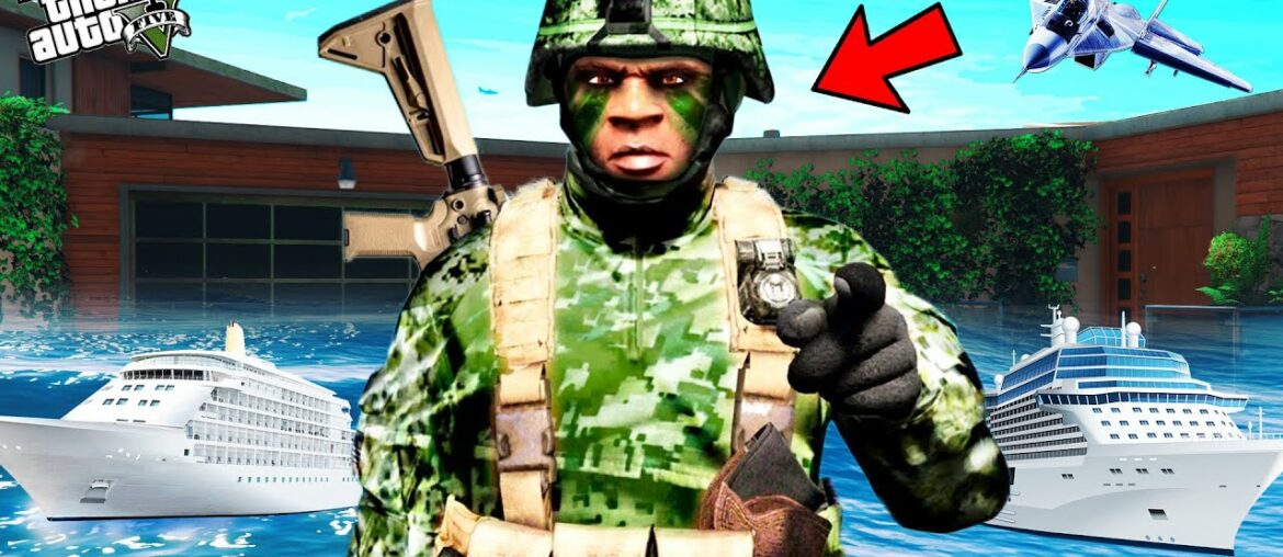 GTA 5 : Franklin Joined The Navy And Army In GTA 5 ! (GTA 5 Mods) GTA 5 : Franklin Joined The Navy And Army In GTA 5 ! (GTA 5 Mods)