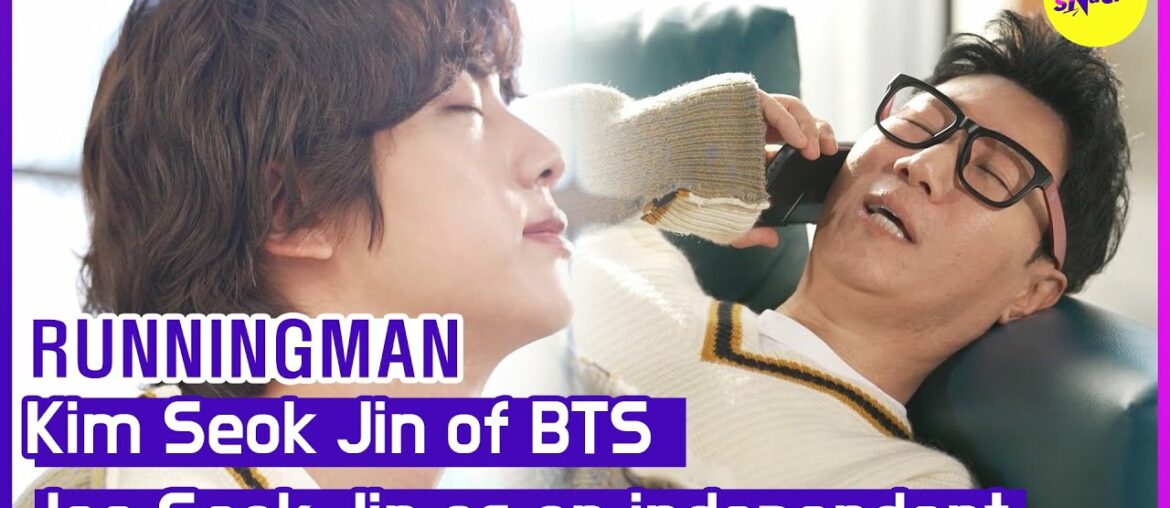 [HOT CLIPS][RUNNINGMAN]Kim Seok Jin of BTS Jee Seok Jin as an independent(ENGSUB)