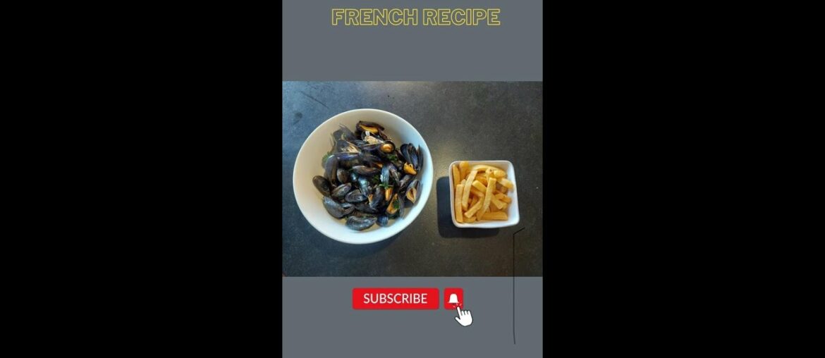 Mussels French Recipe #shorts