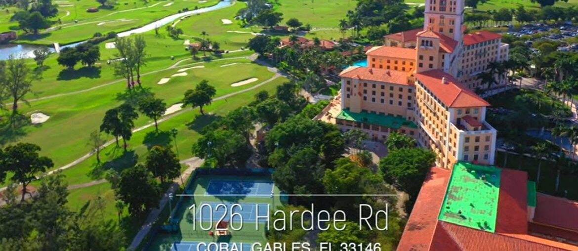 Coral Gables Home for Sale at 1026 Hardee Road