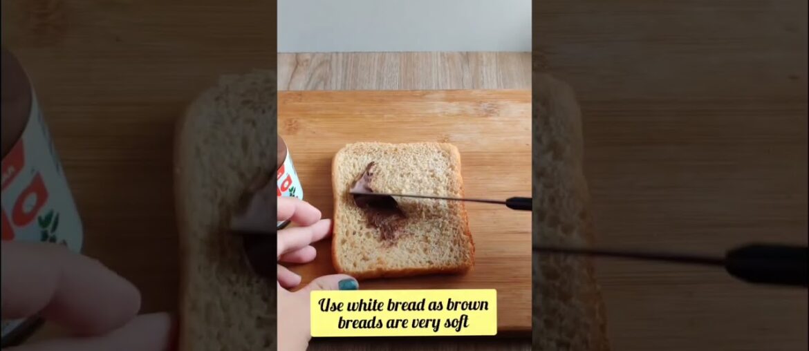 Nutella french toast | French toast recipe | French toast | Egg recipes | Breakfast ideas #ytshorts