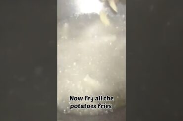 McDonald's style french fries recipe at home in 2 minutes|| French fries simple recipe at home