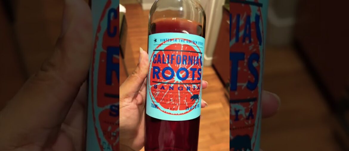 California Roots Sangria, $5 at Target #shorts  #wine