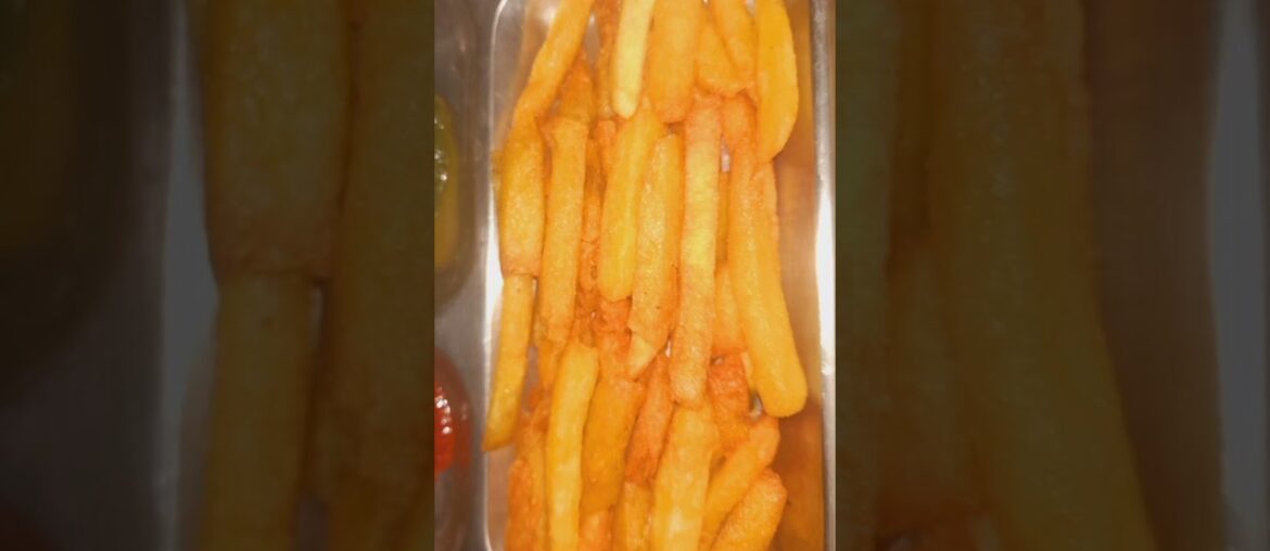 Crispy French Fries Recipe at home #youtubeshorts