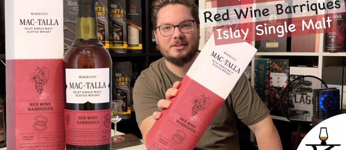 Mac-Talla Red Wine Barriques Verkostungsvideo #whiskyvlog #whisky #islay #produkttest Mac-Talla Red Wine Barriques Verkostungsvideo #whiskyvlog #whisky #islay #produkttest