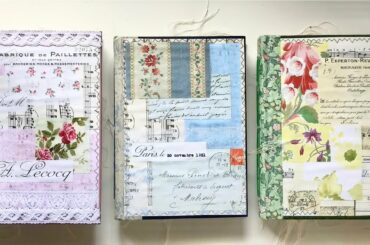 Vintage French journals