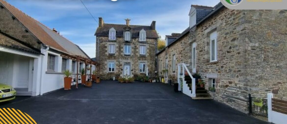FRENCH PROPERTY FOR SALE - 4 bedroom house with gite in Central Brittany, France