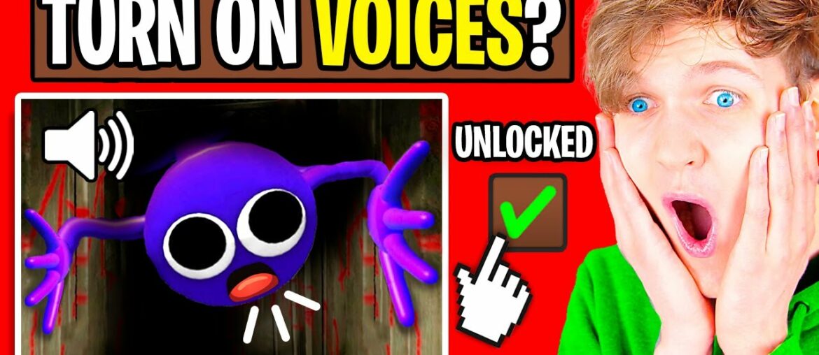 RAINBOW FRIENDS *VOICE LINES* REVEALED In ROBLOX RAINBOW FRIENDS!? (NEVER BEFORE SEEN!)