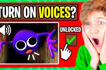 RAINBOW FRIENDS *VOICE LINES* REVEALED In ROBLOX RAINBOW FRIENDS!? (NEVER BEFORE SEEN!)