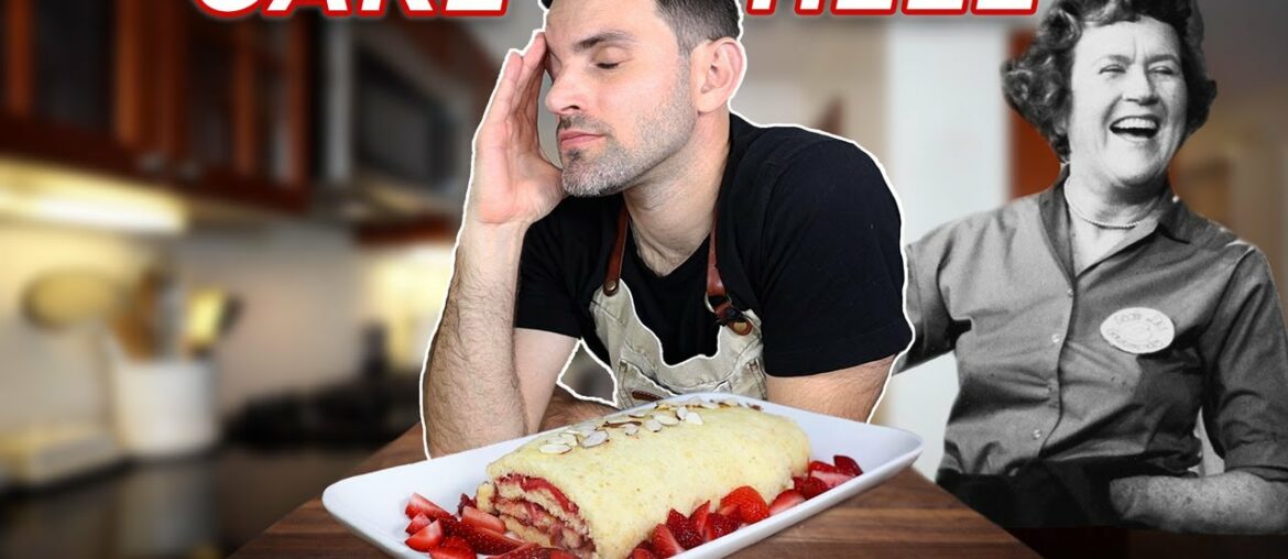 Julia Child's French Jelly Roll had Me Hitting Rock Bottom