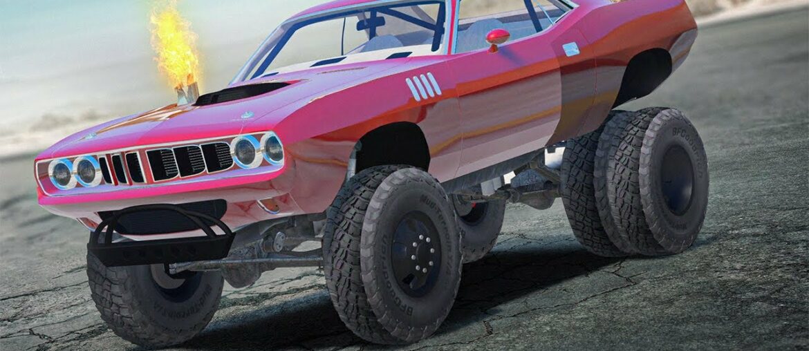 Opie got a OFF ROAD CUDA monster truck car  | GTA 5 RP