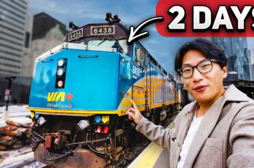 40 Hours on Canada’s Luxury Sleeper Train - Via Rail Prestige Class