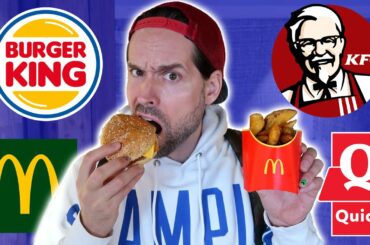 JE TESTE TOUS LES FAST FOOD EN FRANCE - HUBY