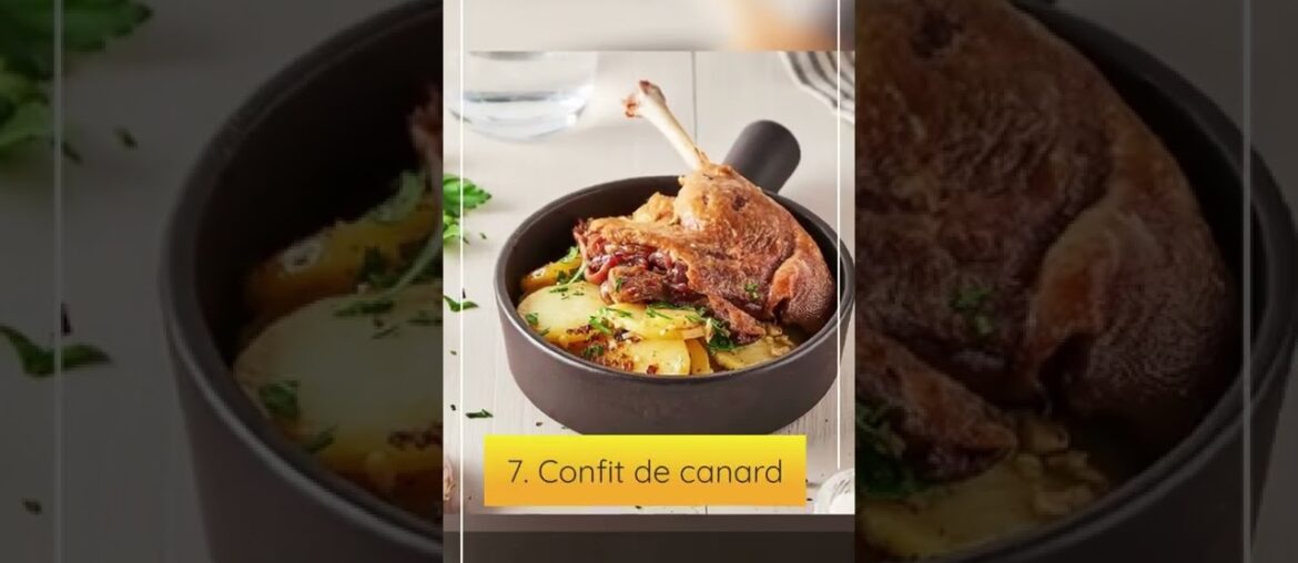 Top 10 most common French Food.