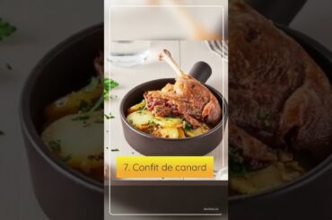 Top 10 most common French Food.