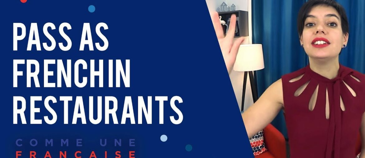 Basic French: French Restaurant Vocabulary