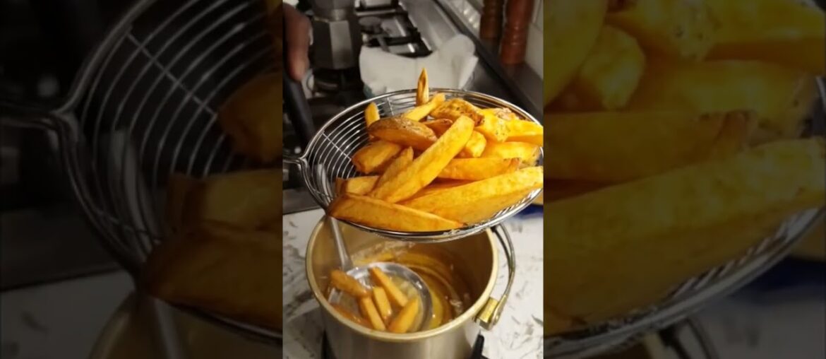 Double fried french fries recipe. @justcookdc corpa