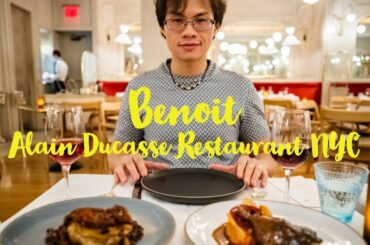 Visiting the only French restaurant by Alain Ducasse in NYC