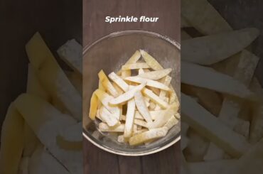 French Fries Recipe |Crispy French Fries|#shorts #trending #viralshorts