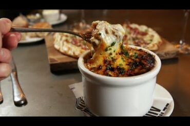 French Onion Soup and Cool Cocktails at Rochambeau in Boston