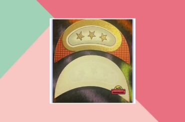 2 Antique Vintage Elegant French Crescent Wine Label 1920s - 1930s