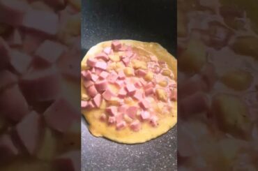 Sausages & French fries Omelette #shorts